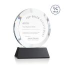 Delarosa on Helton Base Black Circle Crystal Trophy