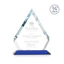 Apex Blue Crystal Trophy