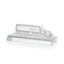 Crystal Oil Tanker on Base - Clear