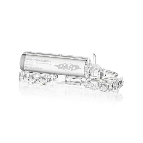 Awards and Plaques - Crystal Trophies - Crystal Oil Tanker