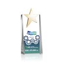 Morse Gold Star Full Color Towers Crystal Trophy
