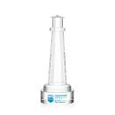 Lighthouse Full Color Crystal on Lockwood Base Trophy