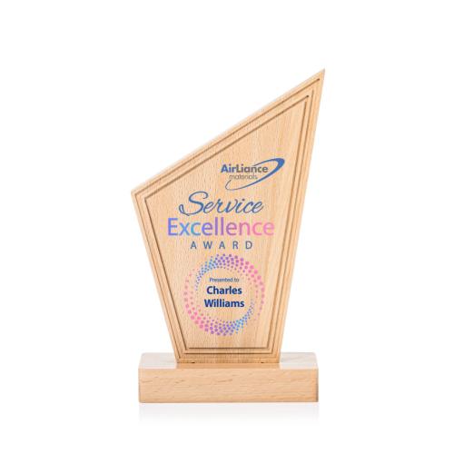 Awards and Plaques - Custom Trophies - Dunham Full Color Peaks Trophy