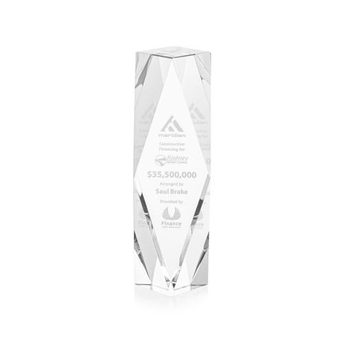 Awards and Plaques - Crystal Trophies - Toscana Towers Crystal Trophy