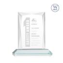 Cassidy Starfire Rectangle Crystal Trophy