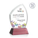 Wilco Full Color on Helton Base Red Unique Crystal Trophy