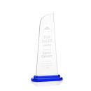 Culver Blue Peaks Acrylic Trophy