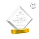 Carlson on Alberton Base Gold Crystal Trophy