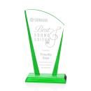 Merivale Green Unique Crystal Trophy