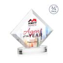 Carlson Full Color on Alberton Base Clear Crystal Trophy