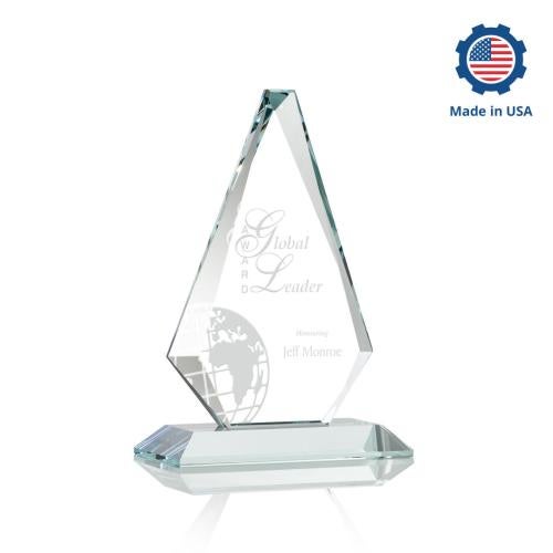Awards and Plaques - Crystal Trophies - Crowell Crystal Trophy