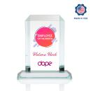 Carey Full Color Rectangle Crystal Trophy