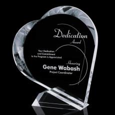 Stapleton Unique Crystal Trophy - Crystal Trophies