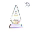 Crowell Full Color on Helton Prismatic Crystal Trophy