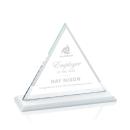 Melton Fagan Pyramid Crystal Trophy