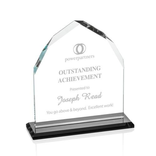 Awards and Plaques - Crystal Trophies - Emery Black Peaks Crystal Trophy