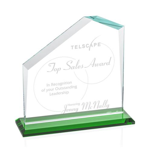 Awards and Plaques - Crystal Trophies - Sellers Green Peaks Crystal Trophy