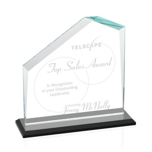 Awards and Plaques - Crystal Trophies - Sellers Black Peaks Crystal Trophy