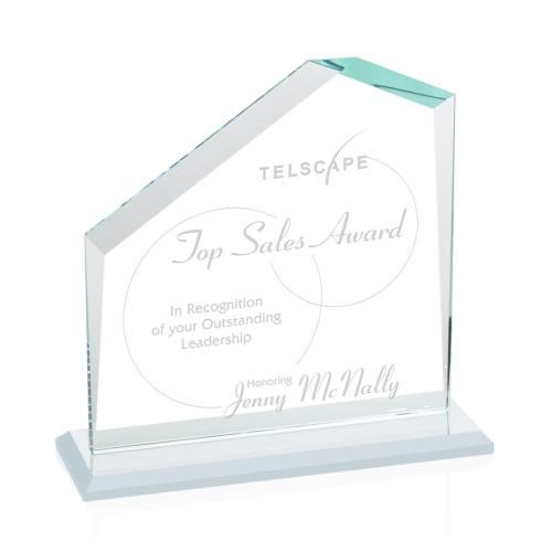 Awards and Plaques - Crystal Trophies - Sellers Fagan Peaks Crystal Trophy