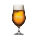 Regan Beer Glass - Deep Etch