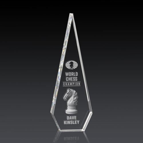 Awards and Plaques - Crystal Trophies - Cullen 3D Crystal Trophy