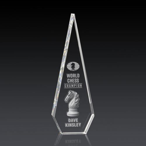 Awards and Plaques - Crystal Trophies - Cullen 3D Crystal Trophy
