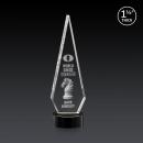 Cullen 3D on Lockwood Base Black Crystal Trophy