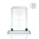 Carey Clear Rectangle Crystal Trophy