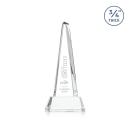 Womack Tower on Helton Base Clear Towers Crystal Trophy