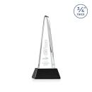 Womack Tower on Helton Base Black Towers Crystal Trophy