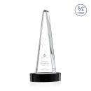 Womack Tower on Alberton Base Black Towers Crystal Trophy