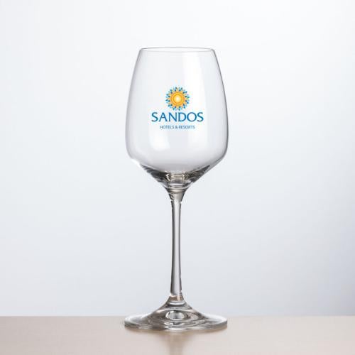Custom Barware Glasses - Wine Glasses - Burrell Wine - Full Color
