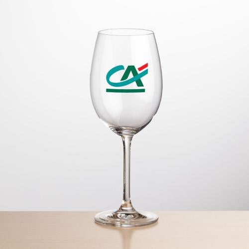 Custom Barware Glasses - Wine Glasses - Keller Wine - Full Color