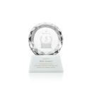 Milton on Pruitt Base Fagan Circle Crystal Trophy