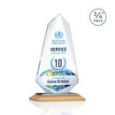 McMullen Full Color Bamboo/Black Unique Wood Trophy