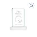 Carey on Alberton Base Fagan Rectangle Crystal Trophy