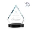 Apex on Alberton Base Black Crystal Trophy