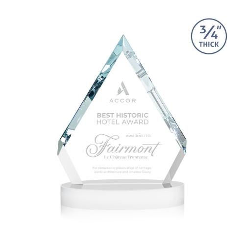 Awards and Plaques - Crystal Trophies - Apex on Alberton Base Fagan Crystal Trophy