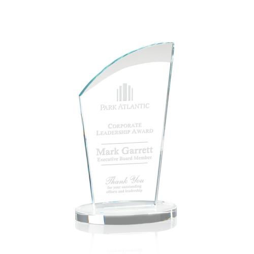 Awards and Plaques - Crystal Trophies - Darling Clear Peaks Crystal Trophy