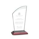 Darling Rosewood Peaks Crystal Trophy