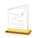 Saucedo Amber Peaks Crystal Trophy