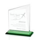 Saucedo Green Peaks Crystal Trophy