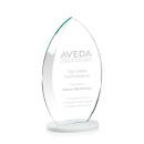 Vernon Fagan Flame Crystal Trophy