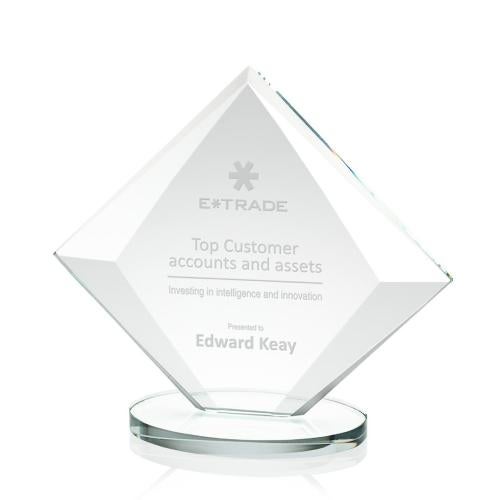 Awards and Plaques - Crystal Trophies - Cronin Clear Crystal Trophy