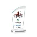 Darling Full Color Clear Peaks Crystal Trophy