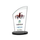 Darling Full Color Black Peaks Crystal Trophy