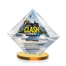 Cronin Full Color Amber Crystal Trophy