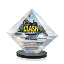 Cronin Full Color Black Crystal Trophy