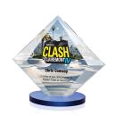 Cronin Full Color Blue Crystal Trophy