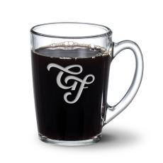 Baxter Clear Mug - 11oz - Deep Etch - Mugs